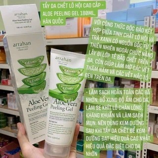 Gel tẩy da chết hoa quả Arrahan