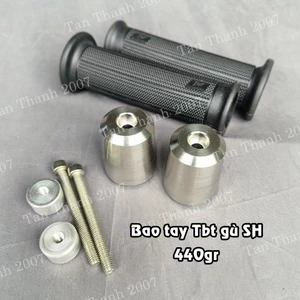 Bao tay tbt kèm gù chống rung Sh inox 304 trọng lượng 440gr