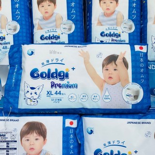 Bỉm dán/quần Goldgi Cao Cấp Nhật Mẫu Mới Premium Size Nb92/S84/M66/M60/L56/L48/XL46/XL44/XXL32