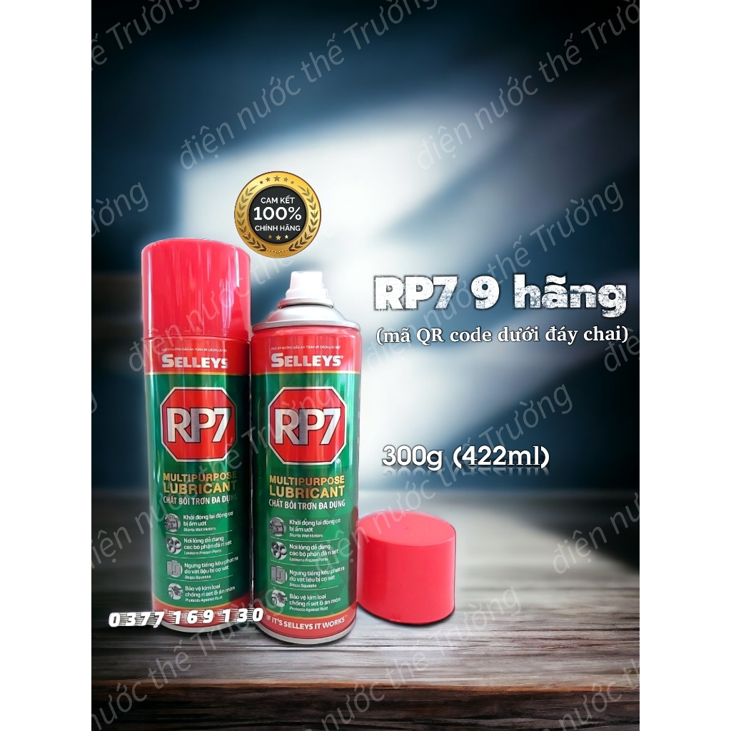 RP7- Bình Xịt Bôi Trơn Đa Dụng 300g chính hãng RP7 | Shopee Việt Nam