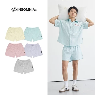 Quần Đùi Vải Oxford Ngủ Mặc Nhà INSOMNIA - PS005