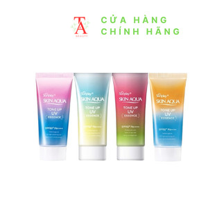 Kem chống nắng Skin Aqua Tone Up UV Essence SPF 50+ PA++++ Nhật Bản kiềm dầu, nâng tông nhẹ