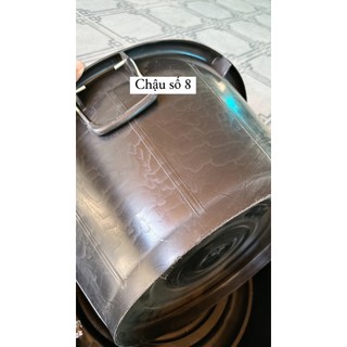 Thau chậu ngâm mông thoải mái siêu bền- Chậu Lào số 8 độ bền 10 năm