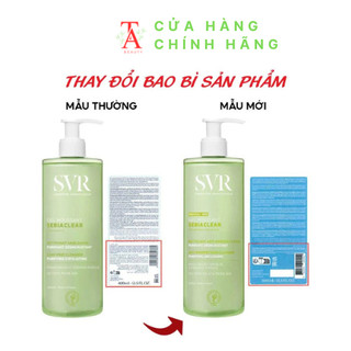 Sữa Rửa Mặt Cho Da Dầu Mụn, Nhạy Cảm SVR Sebiaclear, 400ml
