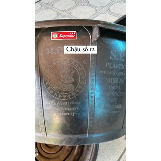 Thau chậu Lào số 12 tắm giặt ngâm mông thoải mái độ bền 10 năm
