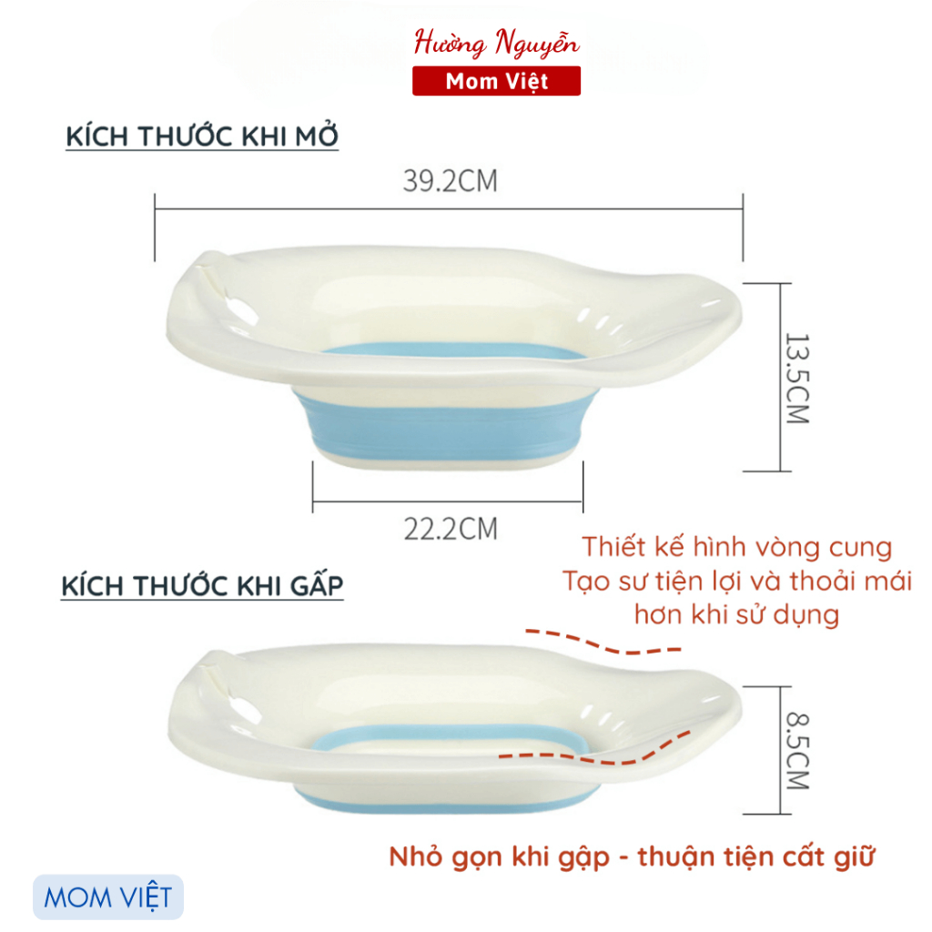 COMBO CHẬU XÔNG GẤP GỌN + 3 SET BỘT TRẦU XÔNG VÙNG KÍN 30 LẦN XÔNG ( CÓ CHE TÊN SP)