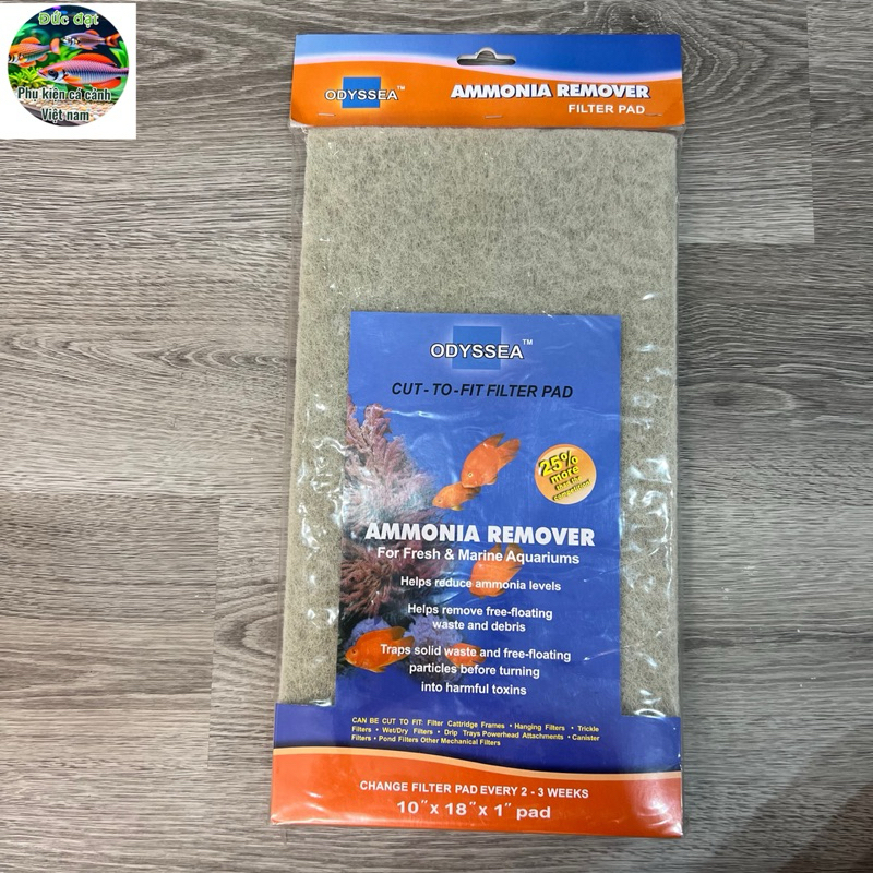 Bông Lọc Odyssea 45x25x2cm Cho Bể Cá Cảnh, Bể Thủy Sinh cao cấp, có 4 màu, 4 công dụng khác nhau 7