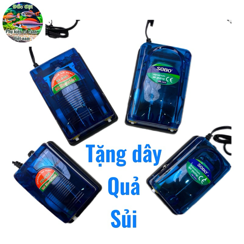 Máy Sủi RS & sobo Khí Oxy 2 và 1 Vòi sobo  & RS-248A-348A (tặng kèm dây sủi và quả sủi) hàng chính hãng giá siêu rẻ 3