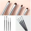Set 4 cọ chi tiết siêu nhỏ lông mềm vẽ bọng mắt, di tan mí, nhấn mắt, che khuyết điểm mini, đánh nhũ đầu mắt, mí d