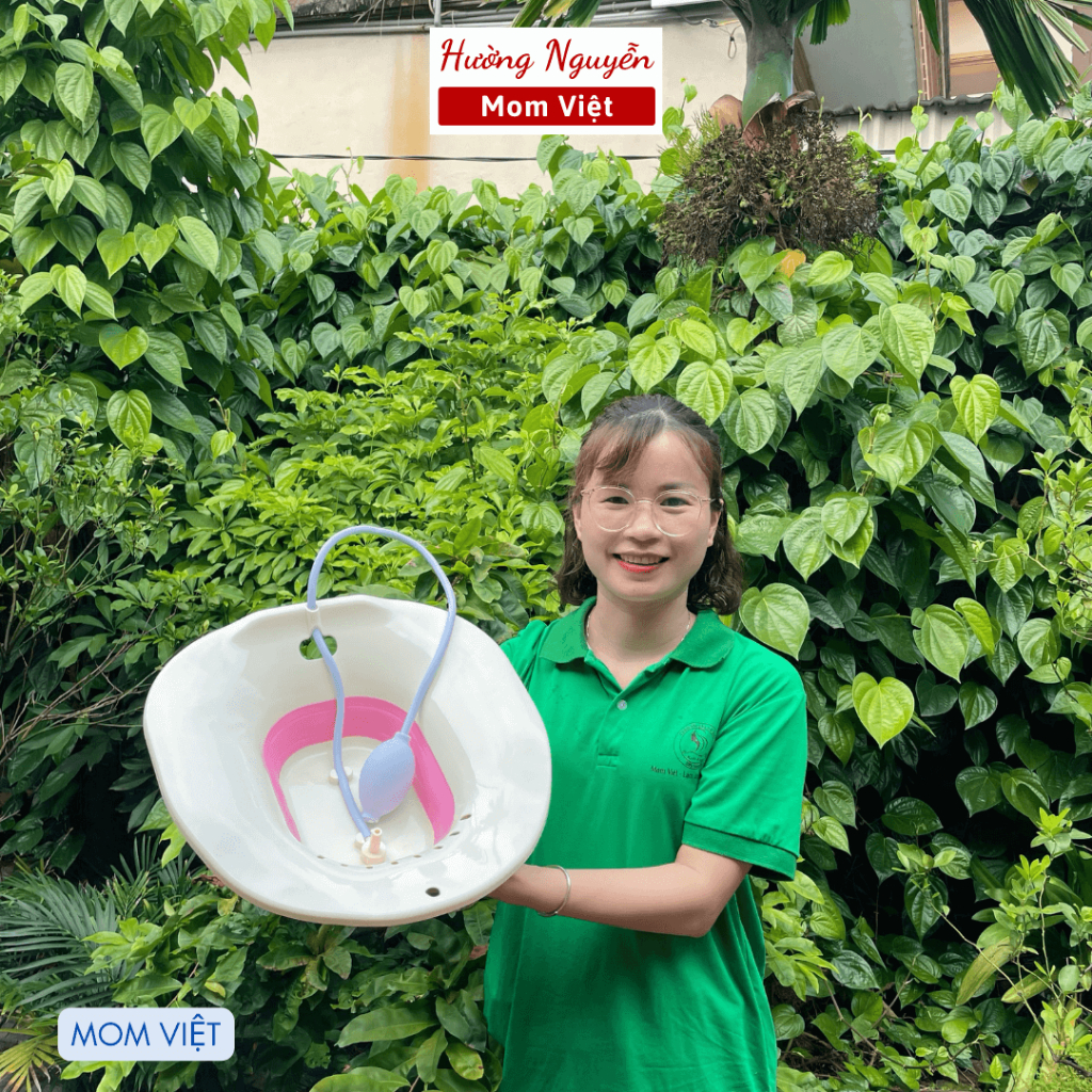 COMBO CHẬU GẤP GỌN VÒI VÀ SET 10 TÚI XÔNG KÍN