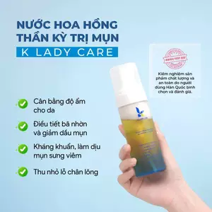 Nước hoa hồng Keo Ong Bakuchiol/ K Lady Care thu nhỏ lỗ chân lông, chống lão hóa, giảm m.ụn vi,êm/ Chai 150ml