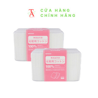 1000 MIẾNG BÔNG TẨY TRANG MINISO NỘI ĐỊA NHẬT