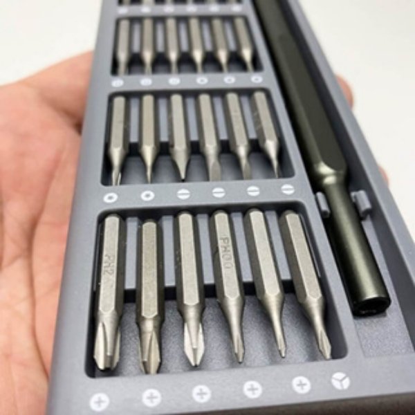 (Gía Sỉ) Bộ Tua Vít 24 Món Đa Năng, Bộ Tua Vít Nam Châm Mini Tháo Lắp Chi Tiết Điện Thoại, Máy Tính, Laptop Nhỏ Gọn