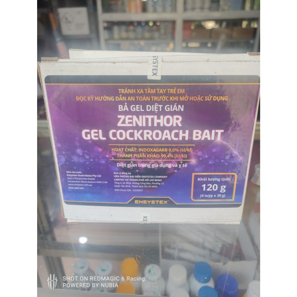 Bả diệt gián Đức Zenithor Gel Coachroach Bait | Shopee Việt Nam