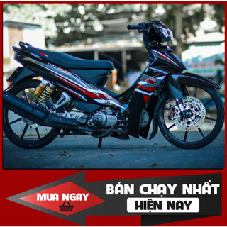 Tem Rời Sirius Y11ZR - tem 3 lớp- 50cc-110cc - tang 1 logo RICE