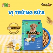 Thức ăn chó con ganador puppy gói 400gr