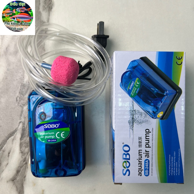 Máy Sủi RS & sobo Khí Oxy 2 và 1 Vòi sobo  & RS-248A-348A (tặng kèm dây sủi và quả sủi) hàng chính hãng giá siêu rẻ 6