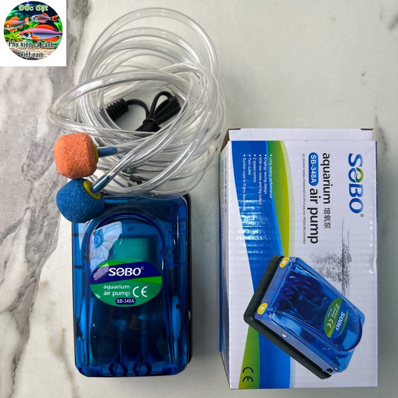 Máy Sủi RS & sobo Khí Oxy 2 và 1 Vòi sobo  & RS-248A-348A (tặng kèm dây sủi và quả sủi) hàng chính hãng giá siêu rẻ 8