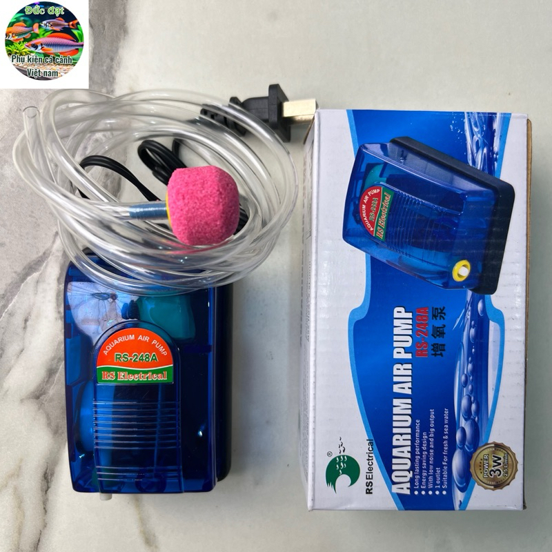 Máy Sủi RS & sobo Khí Oxy 2 và 1 Vòi sobo  & RS-248A-348A (tặng kèm dây sủi và quả sủi) hàng chính hãng giá siêu rẻ 7