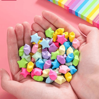 Giấy Gấp Sao Nhiều Màu Xếp 90 Tờ Thủ Công Làm Hoa Giấy Origami Quà Handmade Timo QT40