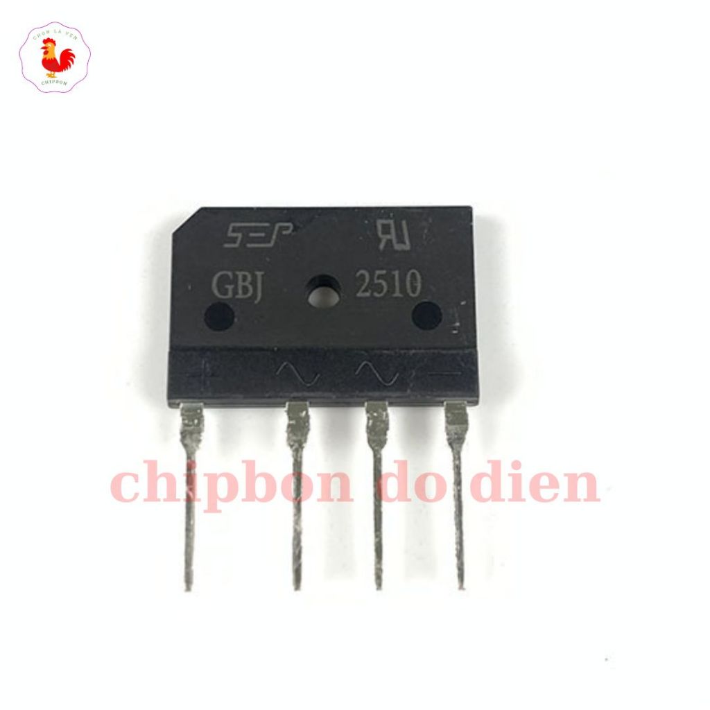 Cầu diot chỉnh lưu GBJ2510 25A dùng trong bếp từ, nguồn xung | Shopee ...