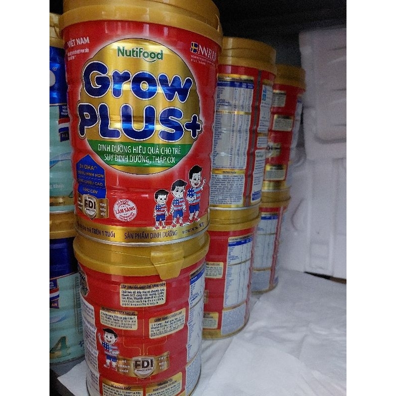 [ HCM - 2025] Sữa bột Nuti Grow Plus Đỏ 400g, 900g, 1.5kg | Shopee Việt Nam