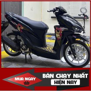 Tem rời vario gấu dâu - gấu lotso - dán xe 125cc-150cc
