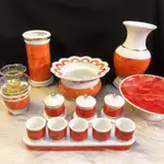 Combo Đầy Đủ Bộ Lư Hương + Chung + Dĩa + Bình Cắm Hoa Trang Trí Thờ Cúng Cho Ban Thờ Thần Tài Thổ Địa — ảnh 3