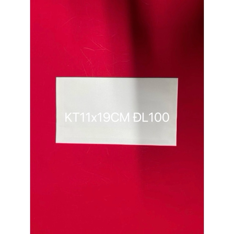 PHONG BÌ TRẮNG KT11x19, ĐL100, TÚI 100 CÁI - VPP QUỐC HUY