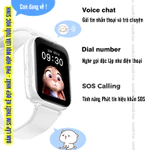 [ ĐỊNH VỊ GPS ] Đồng hồ thông minh Định vị trẻ em JUNIOR09 WATCH LUXURY | Lắp sim Nghe gọi độc lập | Video Call cho bé — ảnh 7