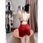 HT80 Váy ngủ sexy phối ren ngực hách dáng kèm ĐỆM LÓT, đồ ngủ lụa xẻ đùi tôn dáng gợi cảm HT80