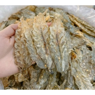 Tôm Xẻ Lụi Khô Không Xiên Tôm Thẻ Thiên Nhiên 500g Hàng Cao Cấp