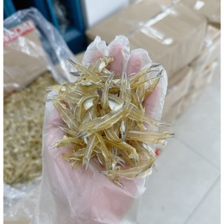 500gram Khô Cá Cơm Size Trung  Gói 500 Gram Hút Chân Không Làm Sạch Bụng, Cắt Đầu