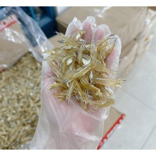 500gram Khô Cá Cơm Size Trung  Gói 500 Gram Hút Chân Không Làm Sạch Bụng, Cắt Đầu