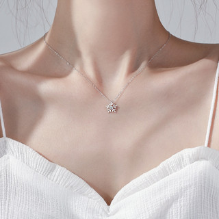 Dây chuyền bạc LAMY bông tuyết Snowflakes Necklace Silver 6065