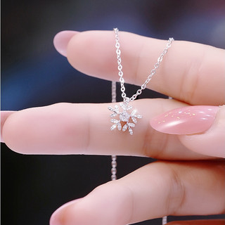 Dây chuyền bạc LAMY bông tuyết Snowflakes Necklace Silver 6065