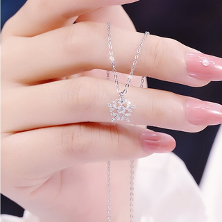 Dây chuyền bạc LAMY bông tuyết Snowflakes Necklace Silver 6065