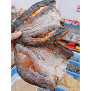 Khô Cá Lóc Ướp Tiêu ST Tách Sạch Xương, Rất Ngon Được Làm Từ Cá Xẻ Gói 500G