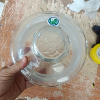 Nắp Bình Trụ Thủy Tinh Đựng rượu có zoăng nhựa siêu kín