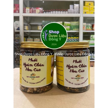 Muối Ngâm Chân Hoa Cúc Hộp 500gram, Date mới - Shop Dược Liệu Đông Y