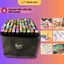 Bút Màu Marker Touch Bộ 100 Màu Sắc Đa Dạng - Bút Màu Dạ Vẽ Tranh