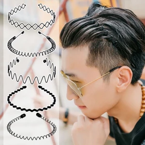 Bờm Tóc,Cài Tóc Kim Loại Màu Đen Đơn Giản Với Nhiều Kiểu Dáng Cho Cả Nam Và Nữ Phụ Kiện Tóc