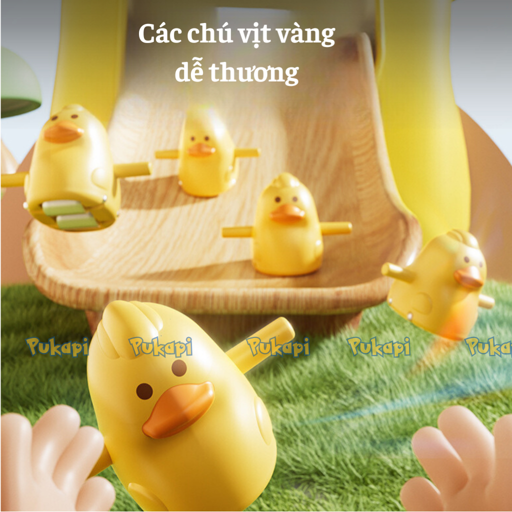 Bộ Đồ Chơi Vịt Leo Thang Có 2 Đường Hầm Vịt Leo Cầu Thang Có Đèn Nhạc Phiên Bản Nâng Cấp  - Đồ Chơi Cho Bé PUKAPI