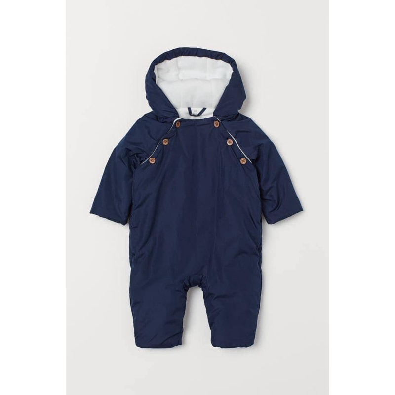 Body Lót Lông Cho Bé Sơ Sinh 0-4 Tháng (50-62cm) C3288 | Bodysuit Giữ Ấm Mùa Đông | Hàng Xuất Dư