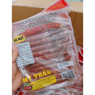 500Gram lạp xưởng khô mỹ trân đặt biệt, được làm từ thịt nạc nên hương vị thơm ngon rất đặt biệt.