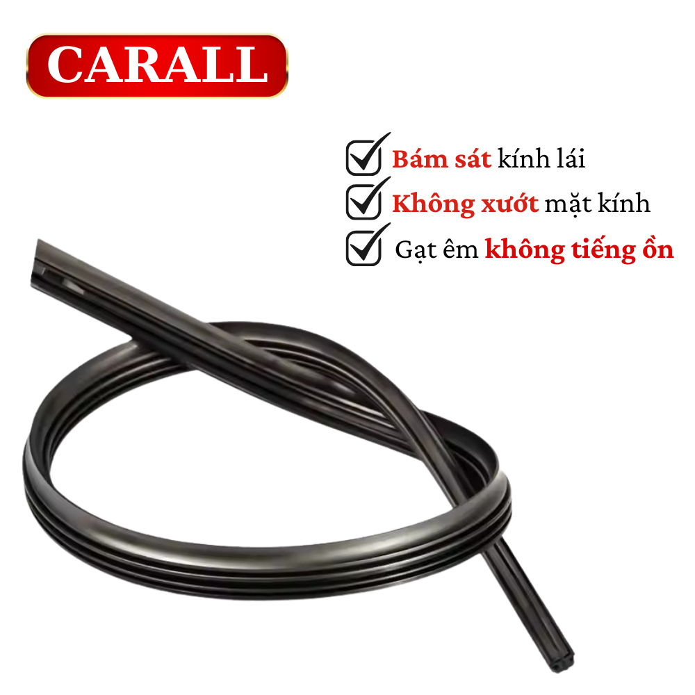[Hàng Xịn] Gạt Mưa Ô Tô Silicon/ Gạt Mưa Ô Tô Silicon Dẻo/ Cần Gạt Mưa- CARALL Made In Japan (1 Cây)