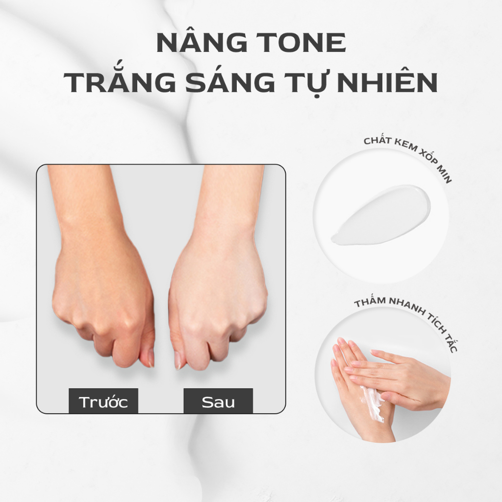 Ảnh Kem dưỡng thể nâng tone & dưỡng trắng da NACIFIC PHYTO NIACIN BRIGHTENING BODY TONE-UP CREAM 300ml 3