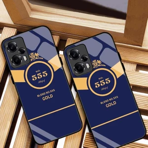 ỐP LƯNG XIAOMI REDMI NOTE 12 TURBO HÌNH 555 LƯNG KÍNH CƯỜNG LỰC CAO CẤP
