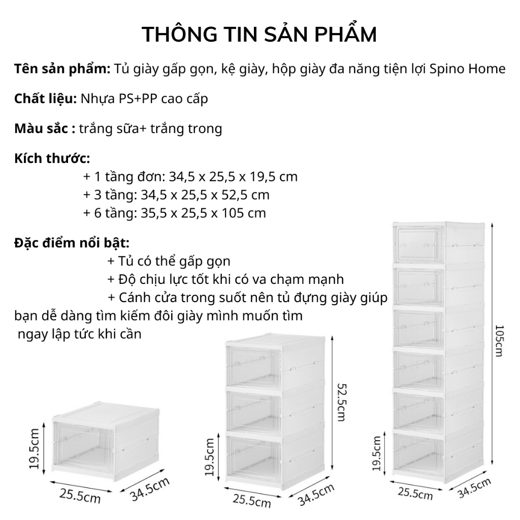 Kệ để giày dép thông minh màu pastel 4 tầng chữ Z - Kệ đựng đồ đa năng, decor phòng, để sách báo, túi xách Vani.Home