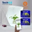 Hộp chụp hình sản phẩm Studio 40cm x 40cm phông nền 2 màu trắng đen